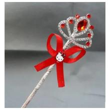 Cartoon Childrens Role Playing Hair Accessories Red Magic Wand-LSP