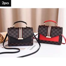 High Quality Ladies Leather Shoulder Bags 2Pcs03