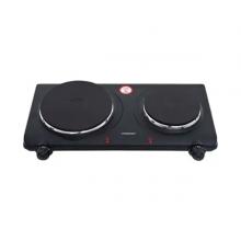 Electric Double Hot Plate ‎Black OMHP2034 03