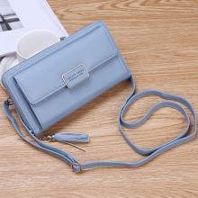 Forever Young Purse Fashion Wallet Korean Style 2 In 1 Slings Bag And Purse, Blue-LSP