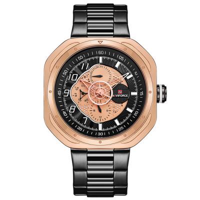 Naviforce Chronograph Luxury Analogue Watch Brown, NF914103