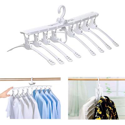 GO HOME Best selling 8 in 1 space saving clothes hanger-LSP