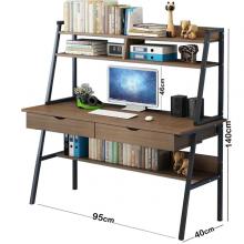 Strong Laptop Desk with 4 Shelfs Brown GM549-7-br-LSP