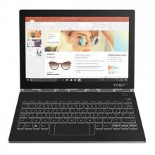 Lenovo Notebook Yoga YB-J912F 10.8 Inch 4GB Ram 256GB HDD Core i5-7Y54 Integrated Intel HD Graphics 615 Windows 10 Iron Grey (ZA3S0084AE)-LSP